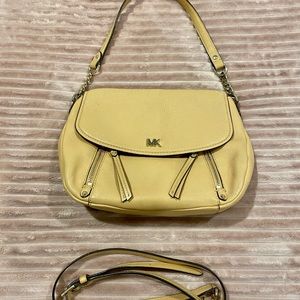 Michael Kors tan shoulder bag